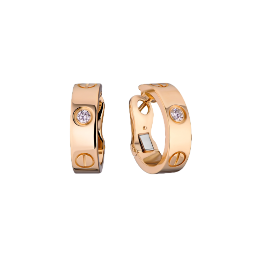 Серьги Cartier Love 2 Diamonds Earrings B8022900