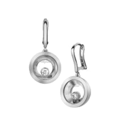 Серьги Chopard Happy Diamonds Earrings 837771-1001