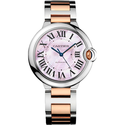 Часы Cartier Ballon Bleu de 36 mm Gold and Steel W6920033