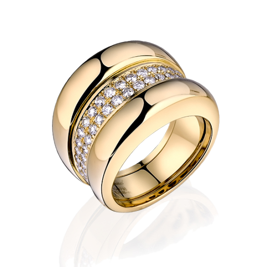 Кольцо с бриллиантом Chopard La Strada Ring 82/6435-41