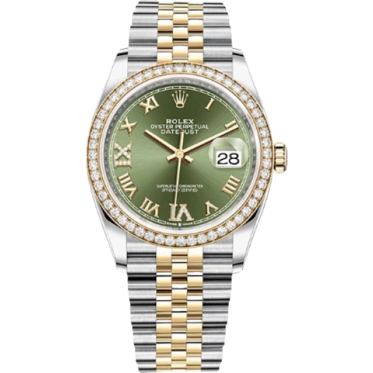 Часы Rolex Datejust 36 mm Oystersteel and Yellow Gold 126283RBR