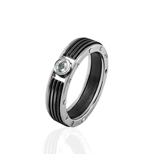 Кольцо с бриллиантом Baraka Ritmika