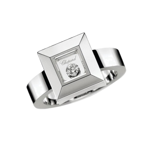 Кольцо с бриллиантом Chopard Happy Diamonds Squares 82/2938-20