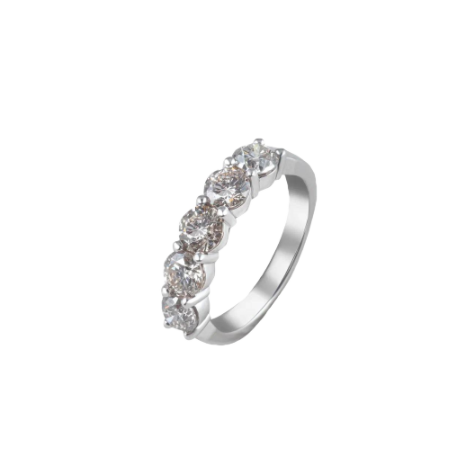 Кольцо с бриллиантом No Name 1,54ct O-P/SI2, K-L/SI2