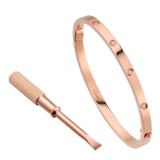Браслет Cartier Love Bracelet Small Model 10 Diamonds