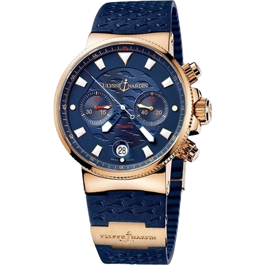 Часы Ulysse Nardin Marine Chronograph Blue Seal 356-68LE-3