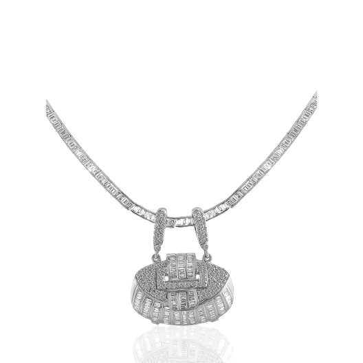 Колье No Name с бриллиантами 8.25 ct