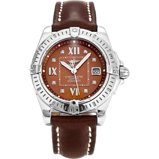 Часы Breitling Windrider Cockpit Bronze Diamond Dial Ladies Watch A71356
