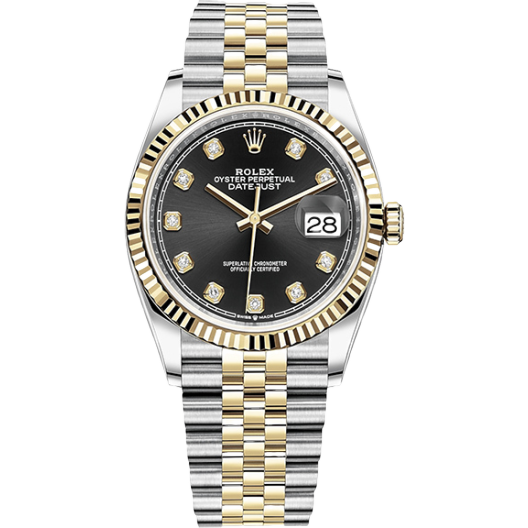 Часы Rolex Datejust 36mm Steel and Yellow Gold 126233