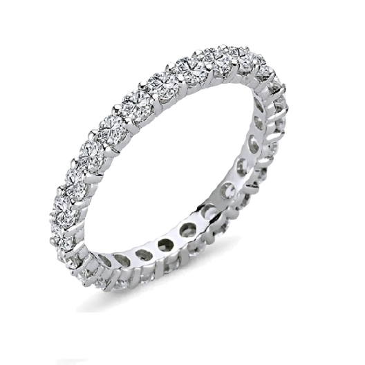 Кольцо с бриллиантом No Name  с бриллиантами 0,46ct J-L/I1-I2