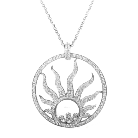 Колье Chopard Happy Diamonds Sun Pendant