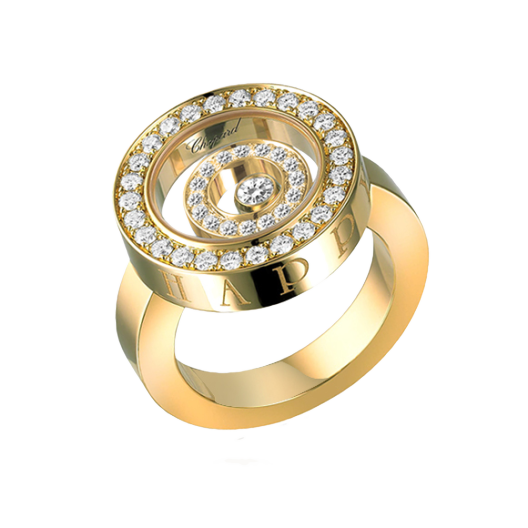 Кольцо с бриллиантом Chopard Happy Spirit 82/5422/0-20