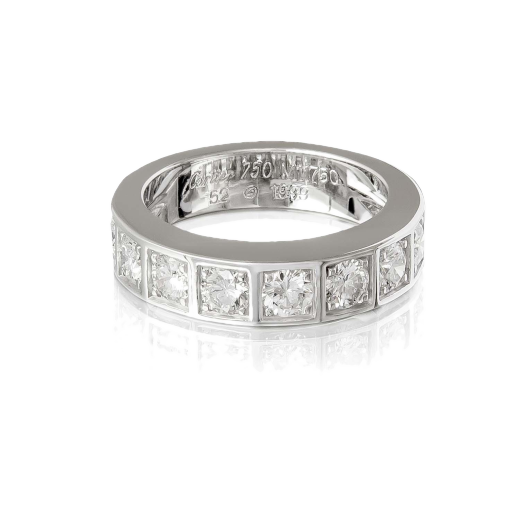 Кольцо с бриллиантом No Name  с бриллиантами 1,40ct G/VS2