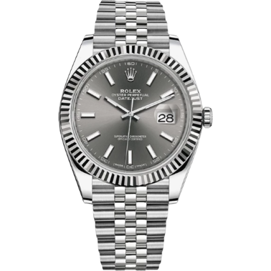 Часы Rolex Datejust 41mm Steel and White Gold 126334-0014