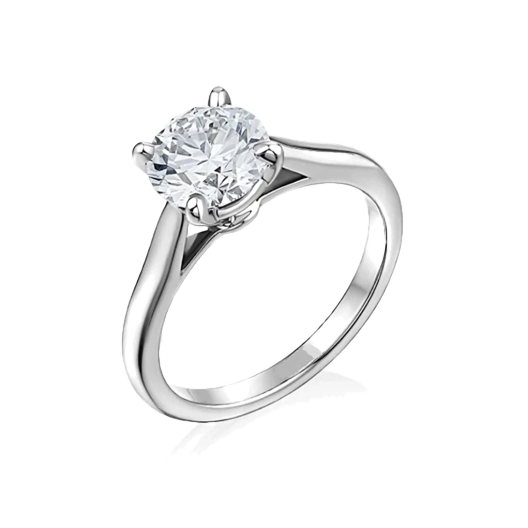 Кольцо No Name  с бриллиантом 1.1ct F/SI1