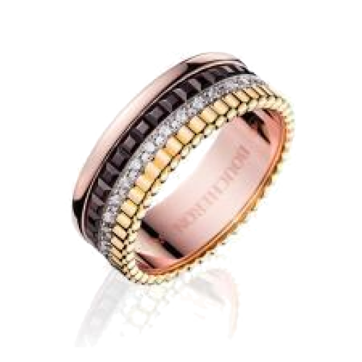 Кольцо с бриллиантом Boucheron Quatre Classique Small Ring JRG00627