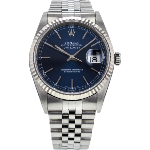 Часы Rolex Datejust 36mm Blue 16234