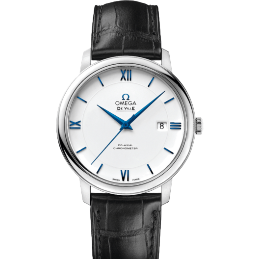 Часы Omega De Ville Prestige White Gold 424.53.40.20.04.001