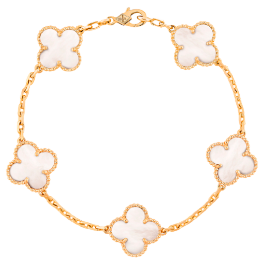 Браслет Van Cleef & Arpels Vintage Alhambra 5 Motifs VCARA41800