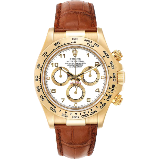 Часы Rolex Daytona Cosmograph Zenith Yellow Gold 40mm 16518