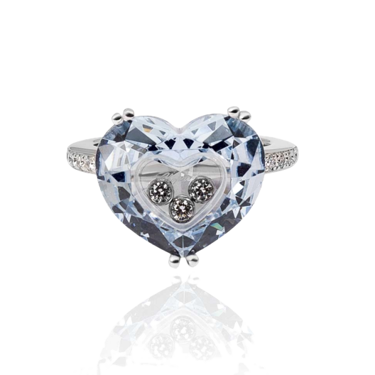 Кольцо с бриллиантом Chopard So Happy
