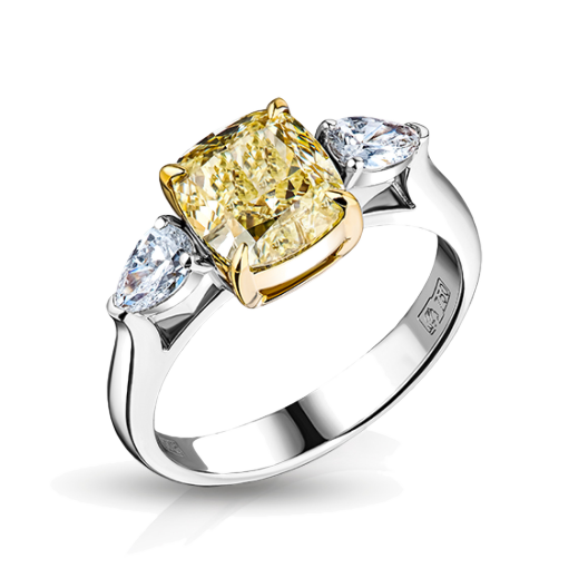 Кольцо с бриллиантом No Name  2,03ct FLY/VVS2