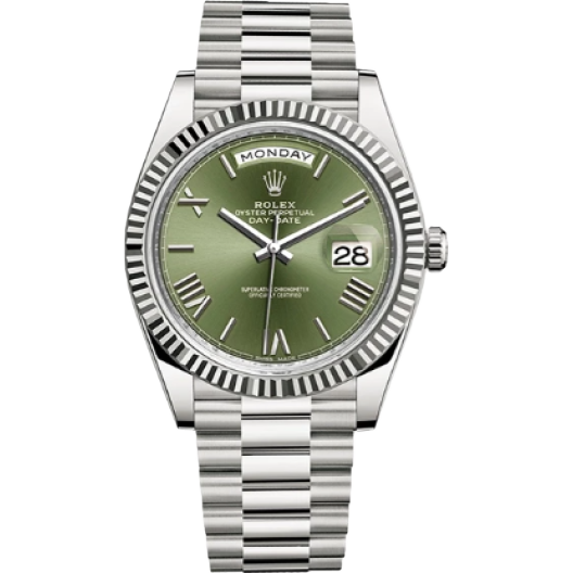 Часы Rolex Day-Date 40 mm White Gold 228239-0033
