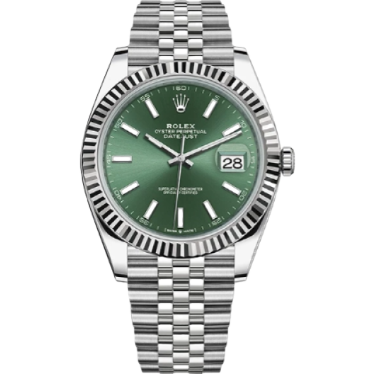 Часы Rolex Datejust 41 mm Oystersteel and White Gold 126334-0028