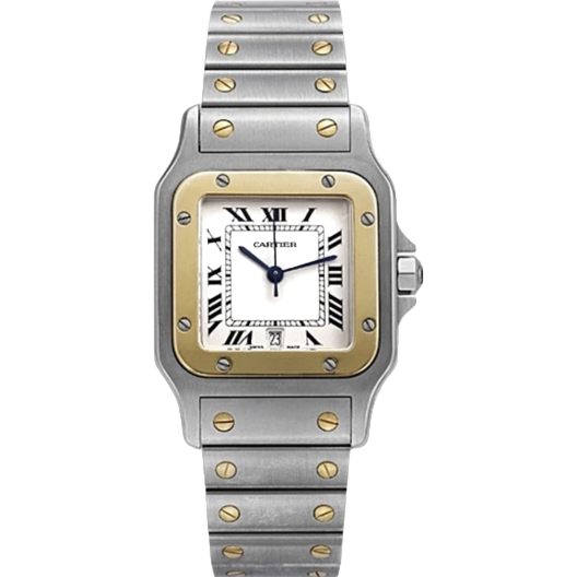 Часы Cartier Santos Galbée 1566