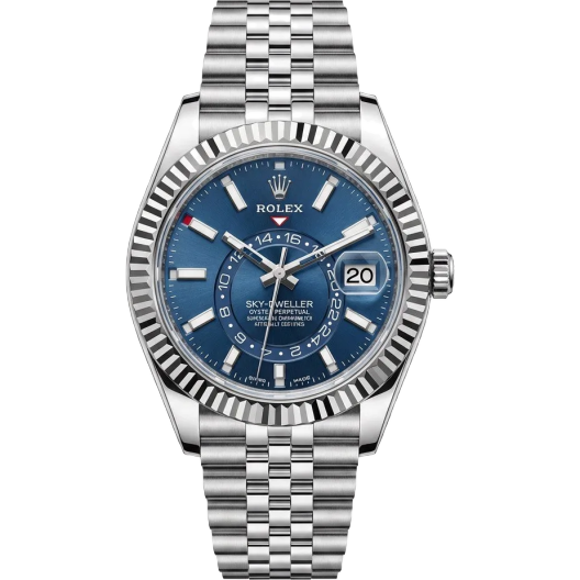 Часы Rolex Sky-Dweller 42 mm Steel and White Gold 326934