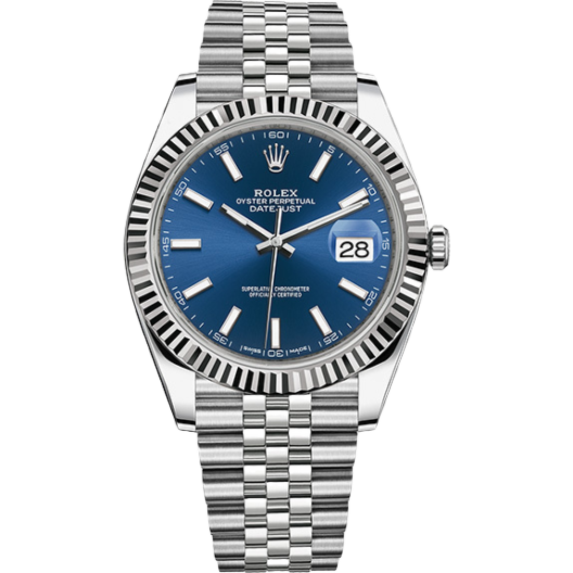 Часы Rolex Datejust 41 mm Steel and White Gold 126334-0002