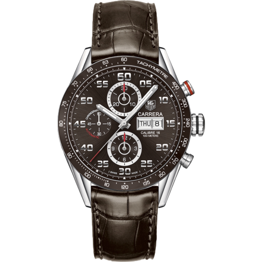 Часы Tag Heuer Carrera Calibre 16 Day Date Automatic Chronograph 43 mm CV2A12-FC6236