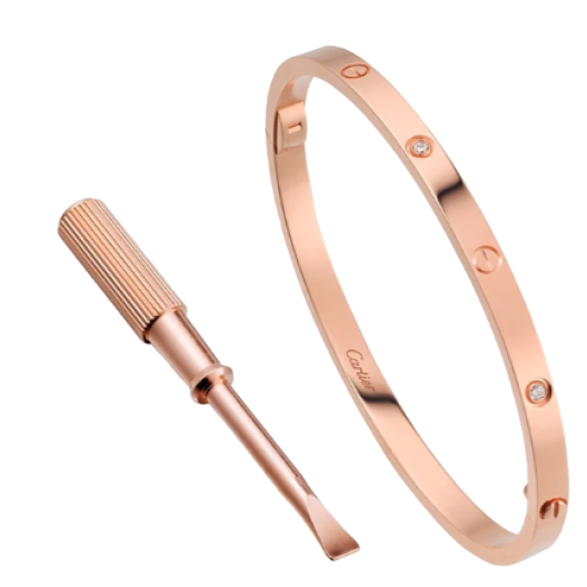 Браслет Cartier Love Bracelet 6 Diamonds Small Model