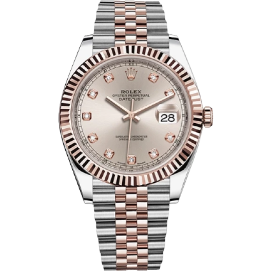 Часы Rolex Datejust 41mm Steel and Everose Gold 126331-0008