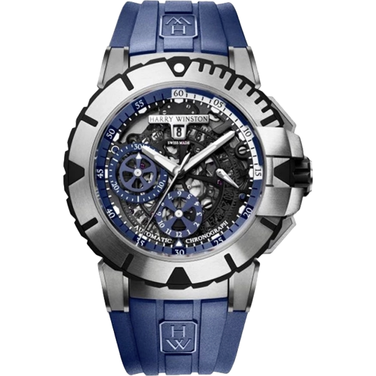 Часы Harry Winston Ocean Sport Chronograph Zalium OCSACH44ZZ007