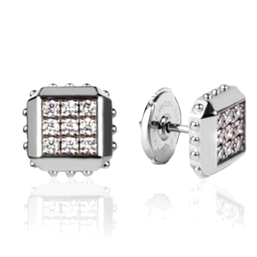 Серьги Louis Vuitton Diamond Earrings