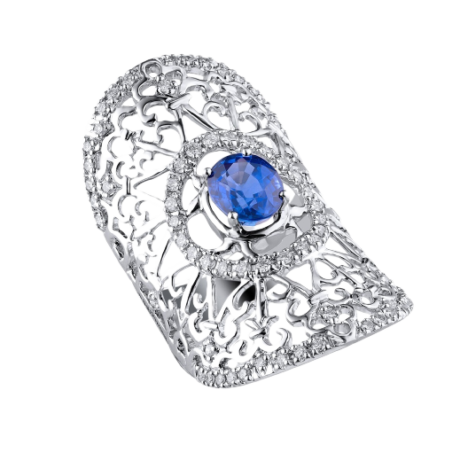 Кольцо RalfDiamonds White Gold Sapphire Diamonds Ring