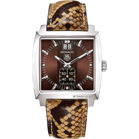 Часы Tag Heuer Monaco Lady Grande Date Diamond WAW1315