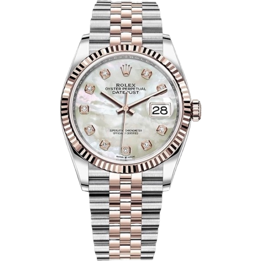 Часы Rolex Datejust 36mm Steel and Everose Gold 126231-0021