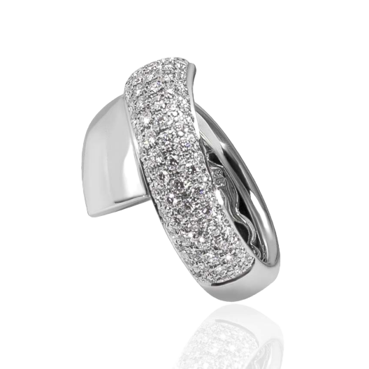 Кольцо с бриллиантом Bucherer  с бриллиантами
