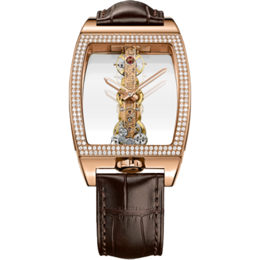 Часы Corum Golden Bridge Classic Rose Gold Diamonds B113-01045