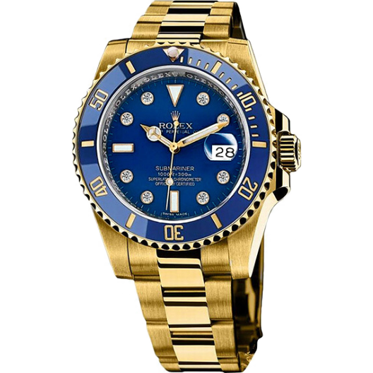 Часы Rolex Submariner Date 40 mm Yellow Gold Ceramic 116618
