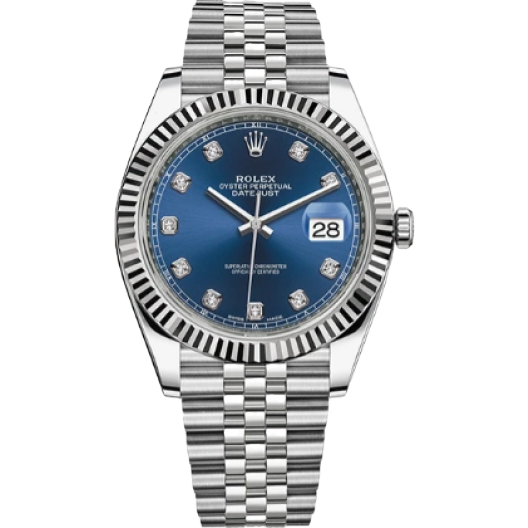 Часы Rolex Datejust 41 mm Steel and White Gold 126334