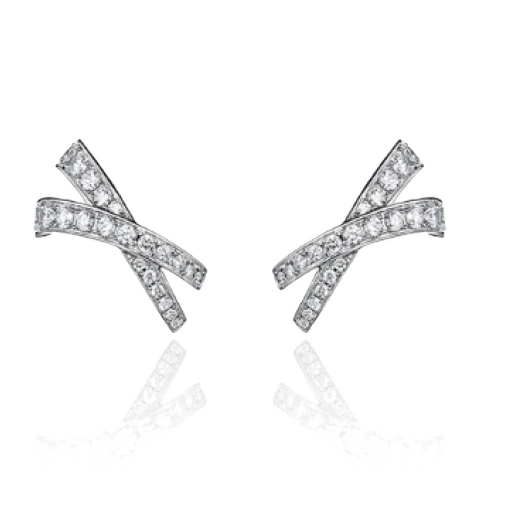 Серьги Graff Kiss Pavé Diamond Stud Earrings RGE1518