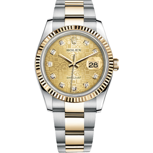 Часы Rolex Datejust 36mm Oystersteel and Yellow Gold 116233