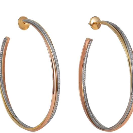 Серьги Cartier Trinity Earrings