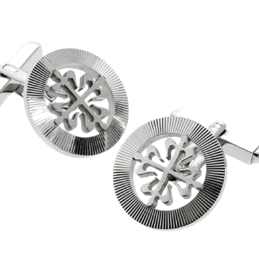 Запонки Patek Philippe Cufflinks Calatravа 9089G