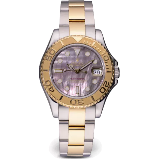 Часы Rolex Yacht-Master Steel and Yellow Gold 35 мм 168623