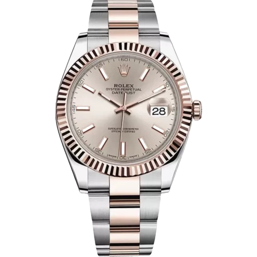 Часы Rolex Datejust 41mm Steel and Everose Gold 126331