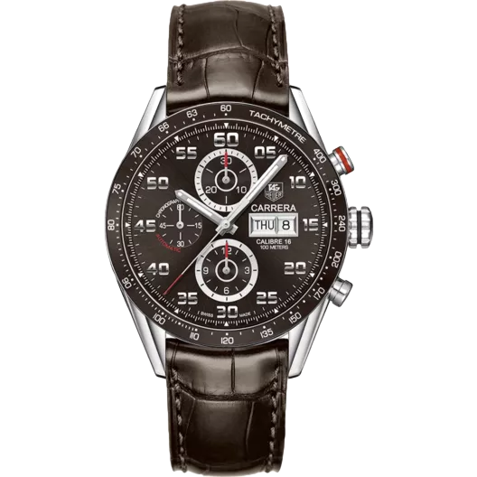 Часы Tag Heuer Carrera Calibre 16 Day Date Automatic Chronograph 43 mm CV2A12-FC6236
